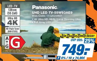 Expert Panasonic UHD LED TV-55W93AE9 Angebot