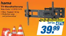 Expert hama TV-Wandhalterung Angebot