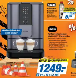 Expert NIVONA Kaffeevollautomat NIVO 8107 Perlenblau Angebot