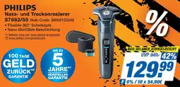 Expert PHILIPS Nass- und Trockenrasierer S7882/55 Angebot