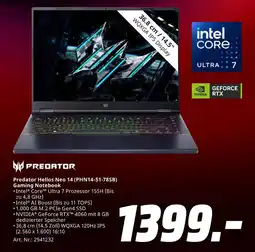 MediaMarkt Predator predator helios neo 14 (phn14-51-78sb) gaming notebook Angebot