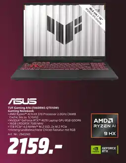 MediaMarkt Asus tuf gaming a16 (fa608wi-qt010w) gaming notebook Angebot