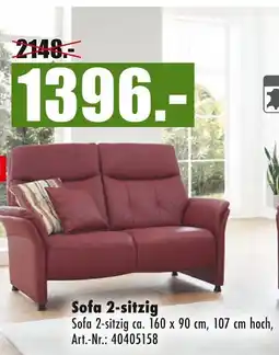 Möbel Mahler Sofa 2-sitzig Angebot