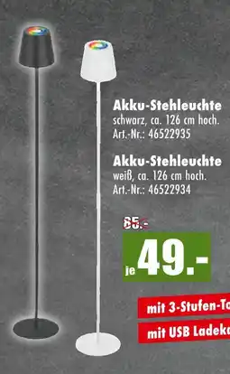 Möbel Mahler Akku-stehleuchte Angebot