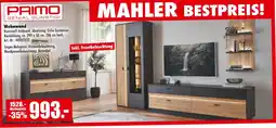 Möbel Mahler Primo wohnwand Angebot