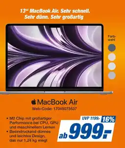 Expert Apple macbook air Angebot