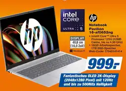 Expert Hp notebook pavilion 16-af0652ng Angebot