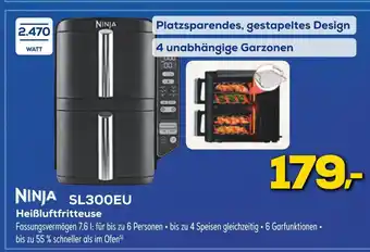 Euronics Ninja heißluftfritteuse sl300eu Angebot