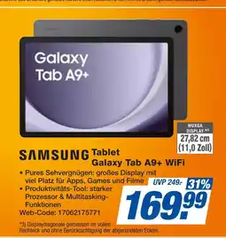 Expert Samsung tablet galaxy tab a9+ wifi Angebot