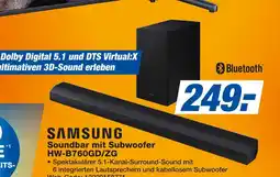 Expert Samsung soundbar mit subwoofer hw-b760gd/zg Angebot