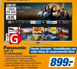 Expert Panasonic led tv tv-55w93ae9 Angebot