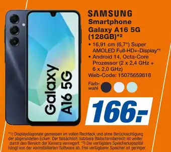 Expert Samsung smartphone galaxy a16 5g (128gb) Angebot