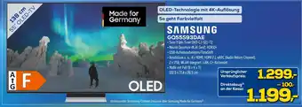 Euronics Samsung gq55s93dae oled tv Angebot