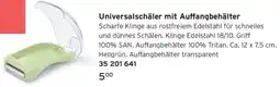 Tchibo Universalschäler mit Auffangbehälter Angebot