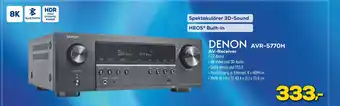 Euronics Denon av-receiver avr-s770h Angebot