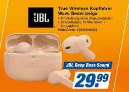 Expert Jbl true wireless kopfhörer wave beam beige Angebot