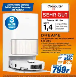 Expert Dreame saugroboter mit wischfunktion l40 ultra Angebot