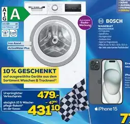 Euronics Bosch waschautomat wan28127 Angebot