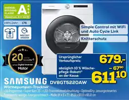 Euronics Samsung wärmepumpen-trockner Angebot