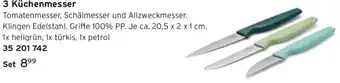 Tchibo 3 Küchenmesser Angebot