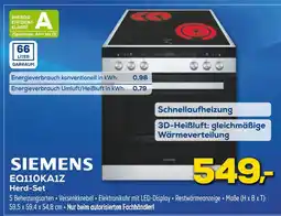 Euronics Siemens herd-set Angebot