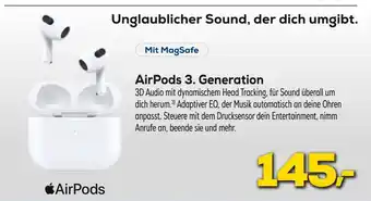 Euronics Apple airpods 3. generation Angebot