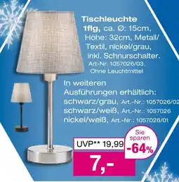 Möbel Inhofer Tischleuchte Angebot