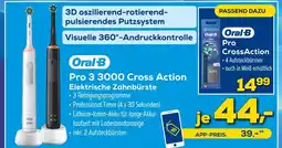 Euronics Oral-b pro 3 3000 cross action elektrische zahnbürste Angebot