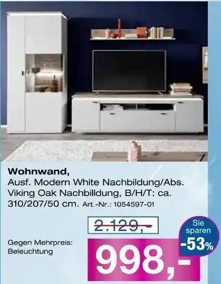 Möbel Inhofer Wohnwand Angebot