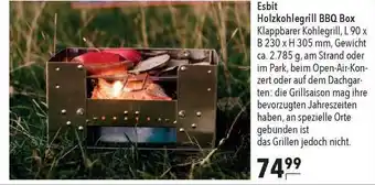 CITTI Markt Esbit Holzkohlegrill Bbq Box Angebot