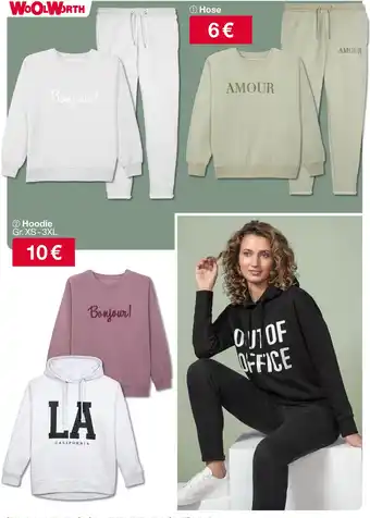 Woolworth Woolworth hose und hoodie Angebot