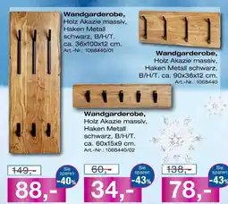 Möbel Inhofer Wandgarderobe Angebot