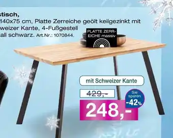 Möbel Inhofer Esstisch Angebot