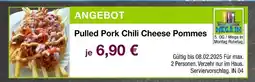 Möbel Inhofer Pulled pork chili cheese pommes Angebot