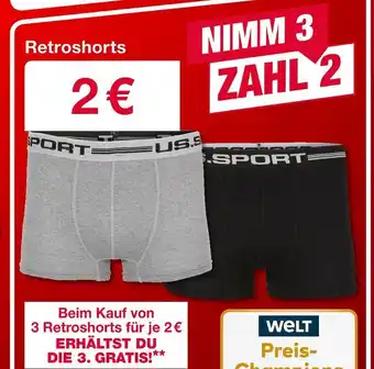 Woolworth U.s. sport retroshorts Angebot