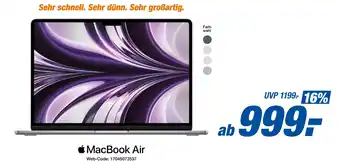 Expert Apple macbook air Angebot