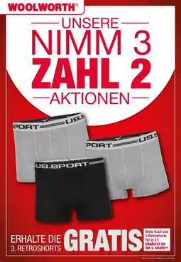 Woolworth Nimm 3 zahl 2 Angebot