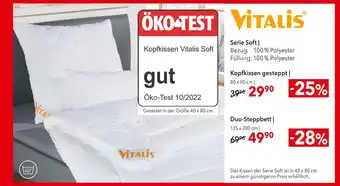 Matratzen Concord Vitalis serie soft Angebot