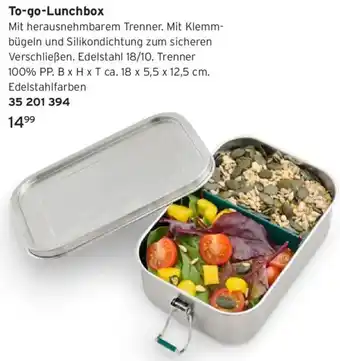 Tchibo To-go-Lunchbox Angebot