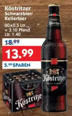 Hol'ab Getränkemarkt Köstritzer Schwarzbier/ Kellerbier Angebot