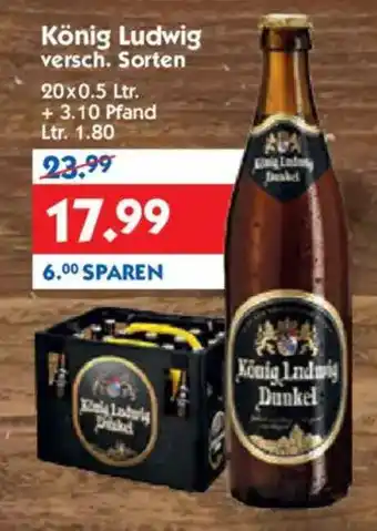 Hol'ab Getränkemarkt König Ludwig Dunkel Angebot