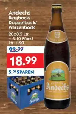 Hol'ab Getränkemarkt Andechs Bergbock/ Doppelbock/ Weizenbock Angebot