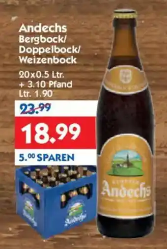 Hol'ab Getränkemarkt Andechs Bergbock/ Doppelbock/ Weizenbock Angebot