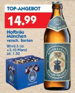 Hol'ab Getränkemarkt Hofbräu München Angebot