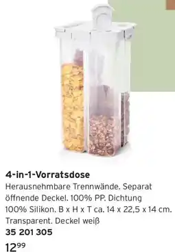 Tchibo 4-in-1-Vorratsdose Angebot