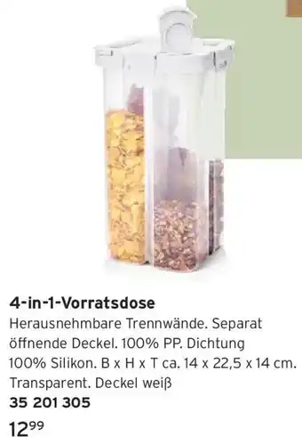 Tchibo 4-in-1-Vorratsdose Angebot