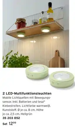 Tchibo 2 LED-Multifunktionsleuchten Angebot