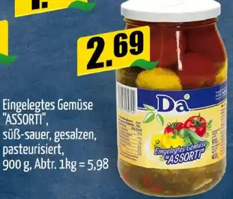 Mix Markt Eingelegtes Gemüse "ASSORTI" Angebot