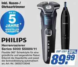 Expert Technomarkt PHILIPS Herrenrasierer Series 5000 S5889/11 Angebot