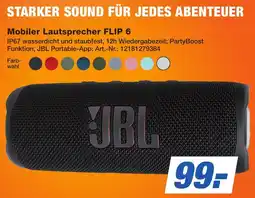 Expert Technomarkt JBL Mobiler Lautsprecher FLIP 6 Angebot